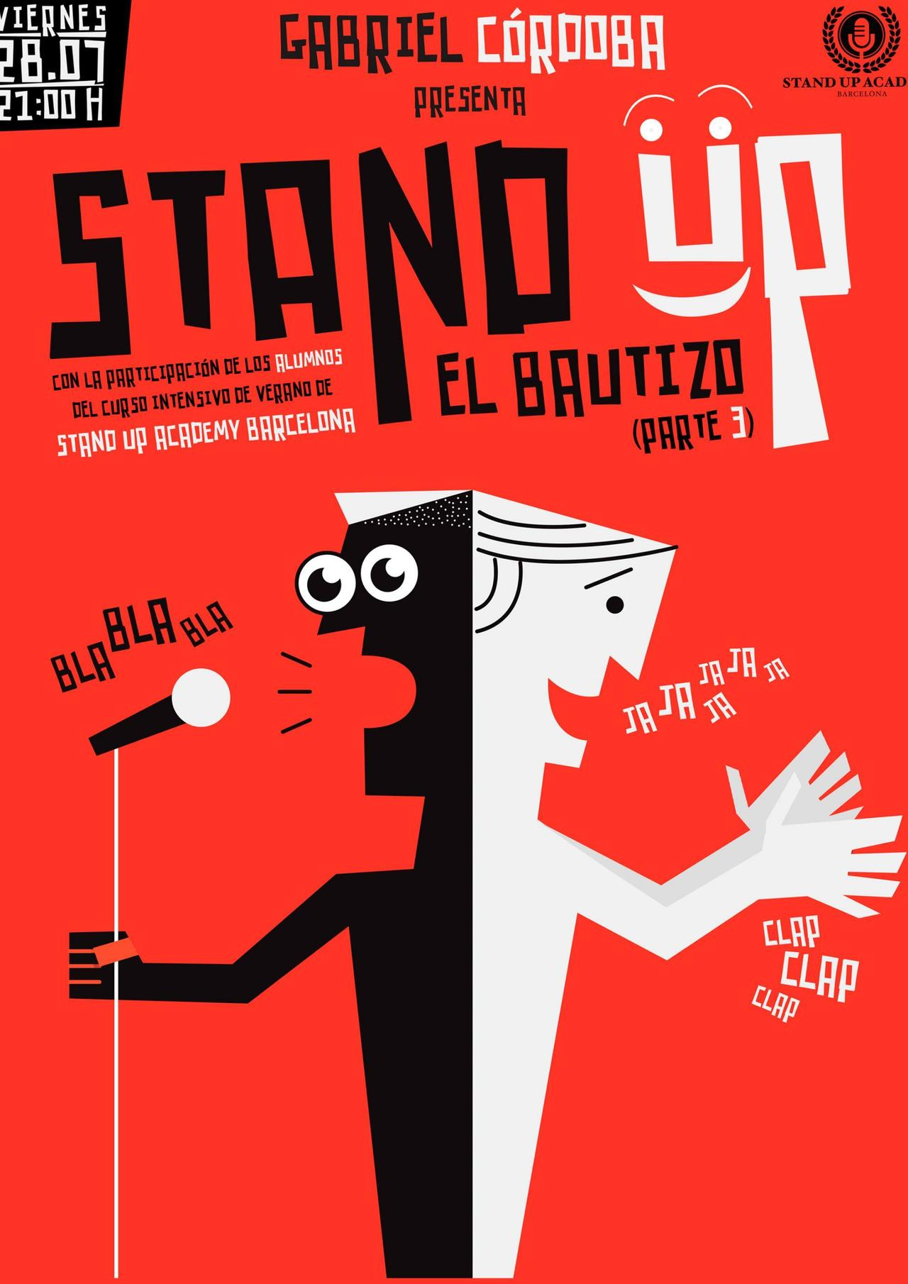 Noche de bautizos - Stand up Academy Barcelona