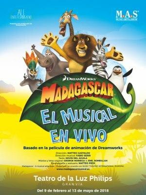 Madagascar, el Musical, en Madrid