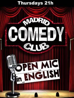 Madrid Comedy Club - Open Mic in English