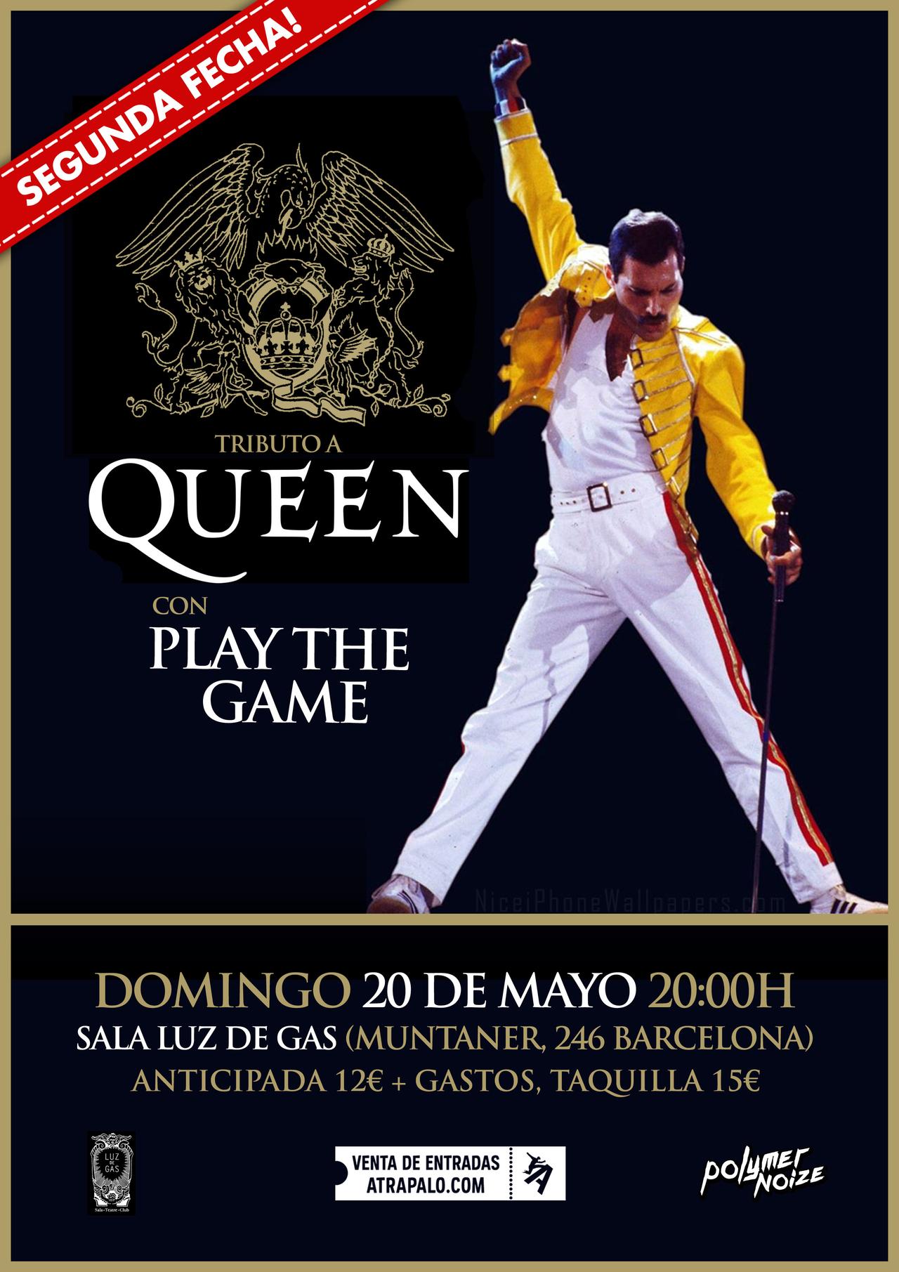 Tributo a Queen con Play the Game