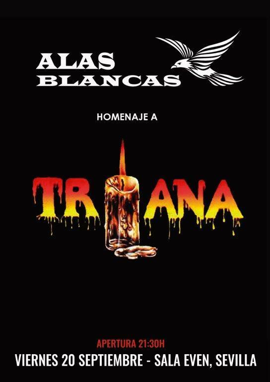 Alas blancas - Homenaje a Triana, en Sevilla