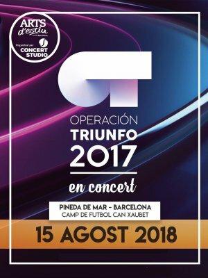Operación Triunfo - OT 2017 en concierto, en Pineda de Mar