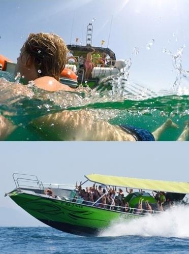 Barcelona Blue Anchor Swim: Navegación, Baño y Bebida