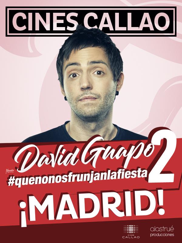 David Guapo #quenonosfrunjanlafiesta2, en Madrid