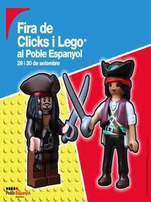 Fira de Clicks i Lego en el Poble Espanyol