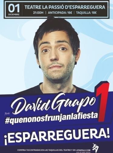 David Guapo #QueNoNosFrunjanLaFiesta1, en Esparreguera