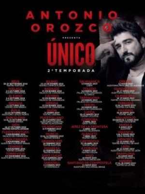 Antonio Orozco - 2ª Temporada Único, en Vic