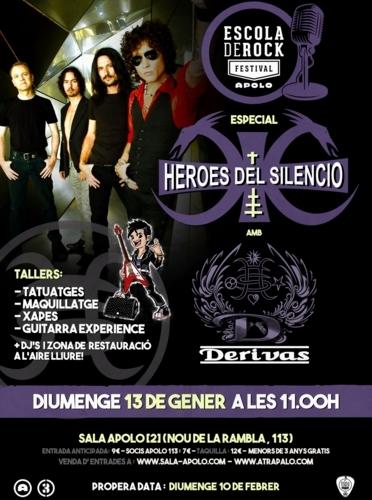 Escola de Rock Festival Apolo - Especial Héroes del Silencio