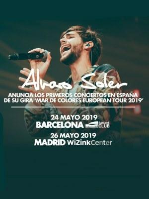 Álvaro Soler - Mar de Colores European Tour 2019, en Barcelona
