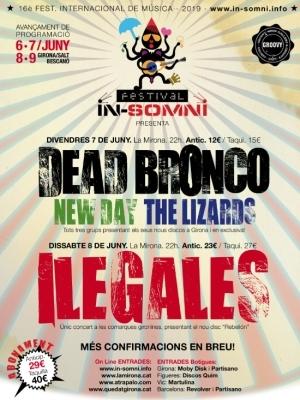 Dead Bronco + New Day + The Lizards - Festival In-Somni