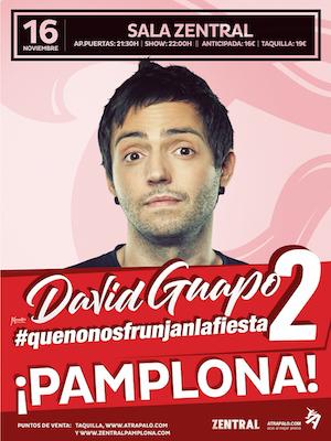 David Guapo - #quenonosfrunjanlafiesta2, en Pamplona