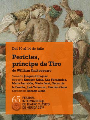 Pericles, príncipe de Tiros - 65º Festival de Mérida