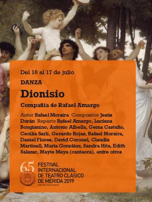 Dionisio - 65º Festival de Mérida