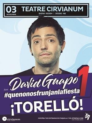 David Guapo - #quenonosfrunjanlafiesta1, en Torelló 