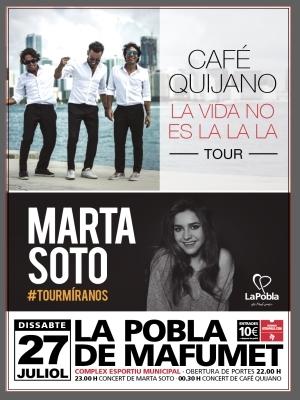 Concert d'estiu solidari amb Marta Soto i Café Quijano