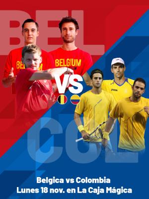 Davis Cup by Rakuten Madrid Finals - Bélgica vs Colombia