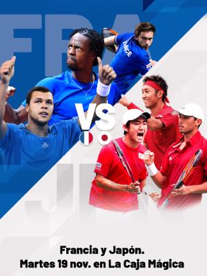 Davis Cup by Rakuten Madrid Finals - Francia vs Japón