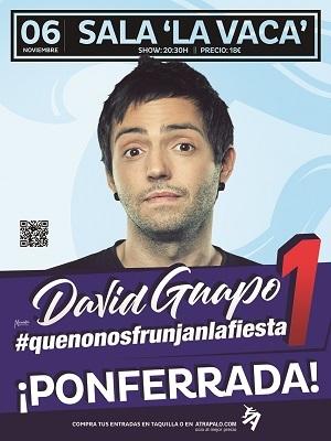 David Guapo - #quenonosfrunjanlafiesta1, en Ponferrada