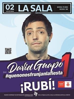 David Guapo - #quenonosfrunjanlafiesta1, en Rubí