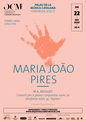 Maria João Pires & Mozart · Concierto nº 20 + Sinfonía ‘Júpiter’