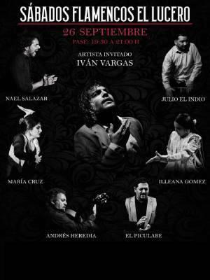 Espectáculo Flamenco, artista invitado Iván Vargas en Sábados Flamenco