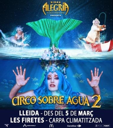 Circo sobre el agua 2 en Lleida