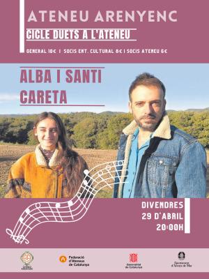 Cicle Duets a l'Ateneu: Alba i Santi Careta
