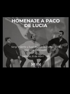 Homenaje a Paco de Lucia - Tardes de Música Clásica