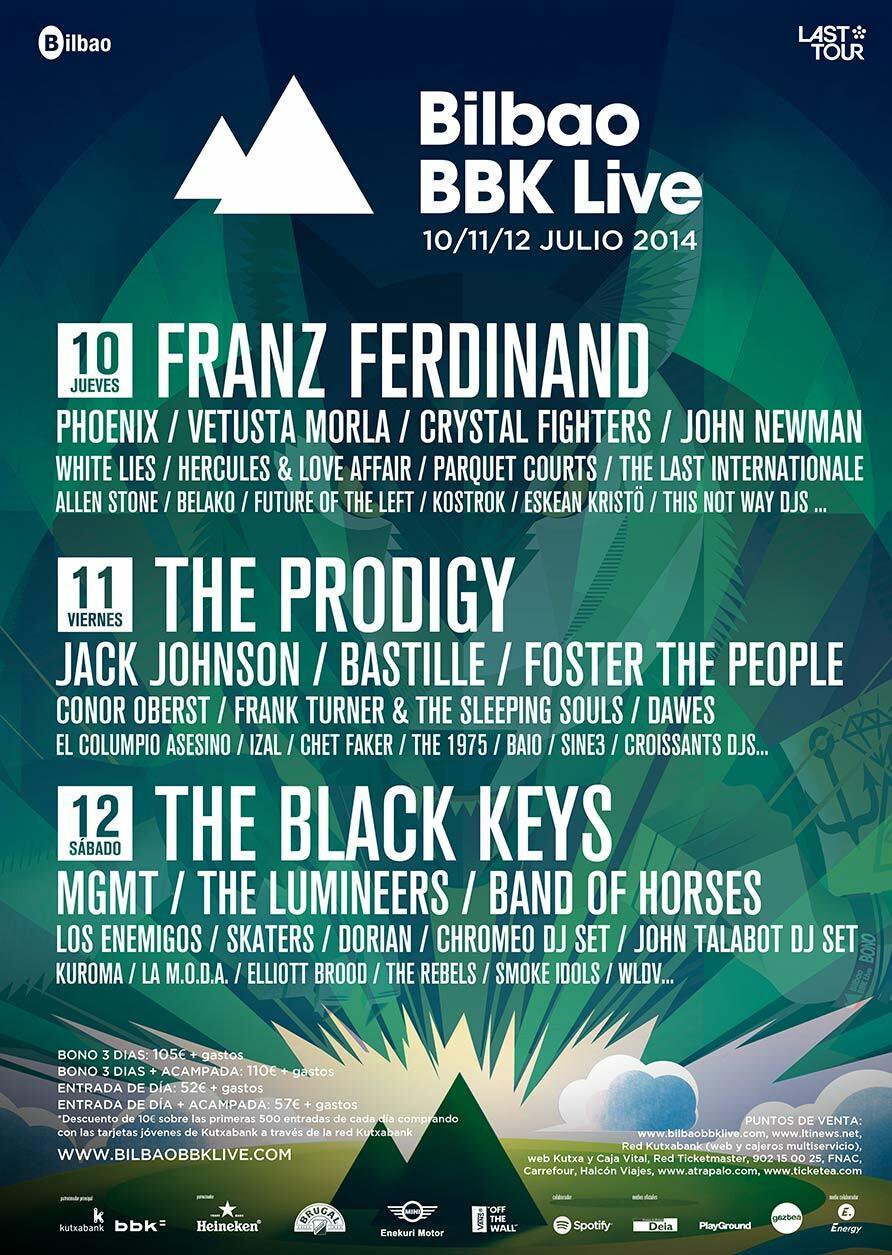 Bilbao BBK Live 2014 